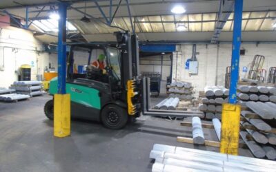 Case Study: Two wire guided, Mitsubishi Man Up VNA machines supplied by Jofson